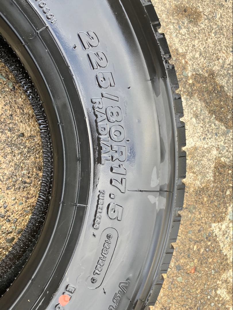 ブリヂストン G588 ノーマルタイヤ 225/80/R17.5