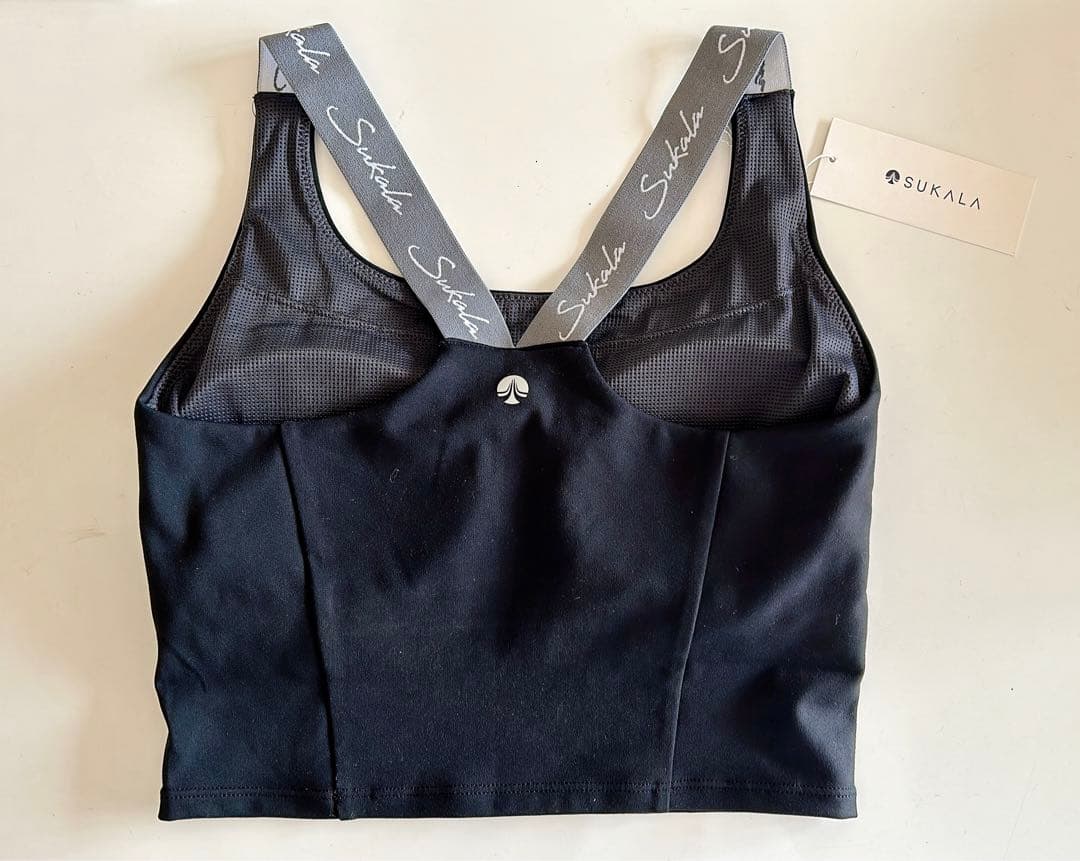 LAVA SUKALA Yストラップロゴブラトップ 黒 Sファッション 通販