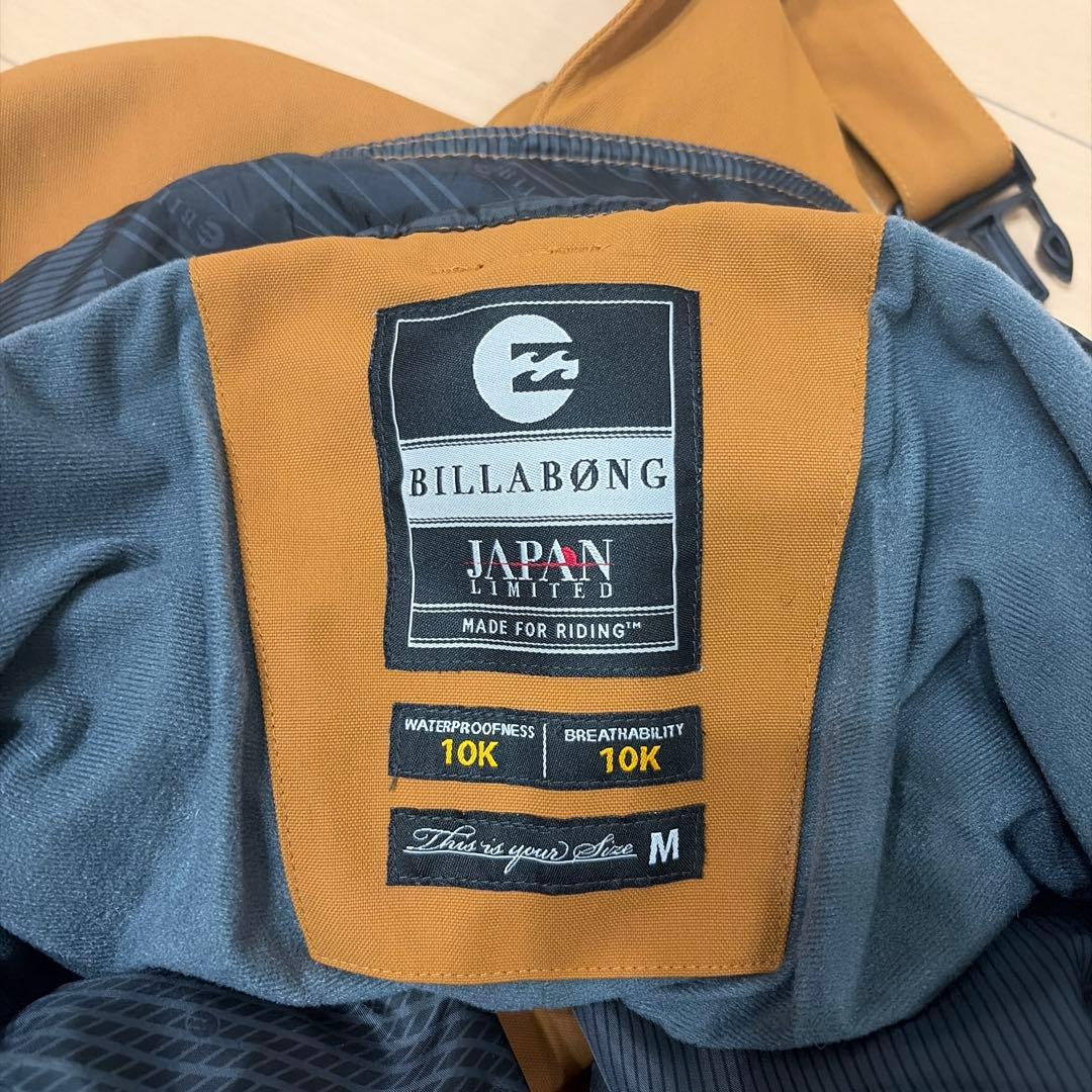 BILLABONGビラボン ビブパンツ サイズM 布施忠シグネチャーモデル
