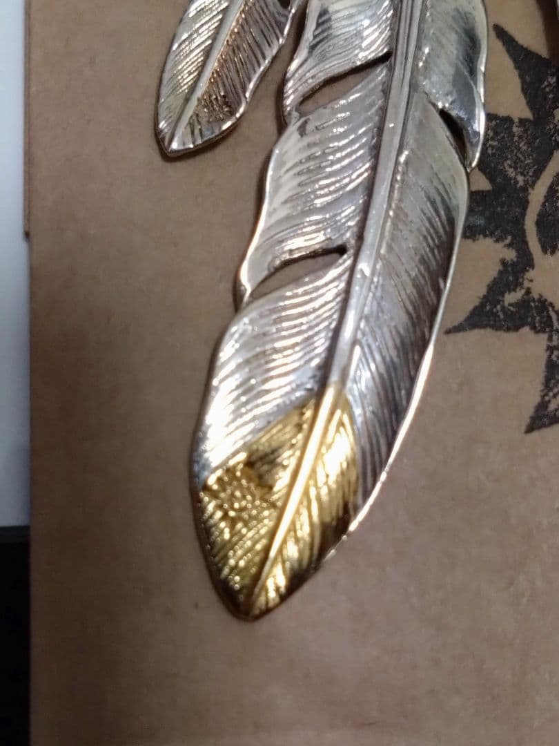 しげお様専用】REDMAN 先金大フェザーネックレスセット シルバー K18