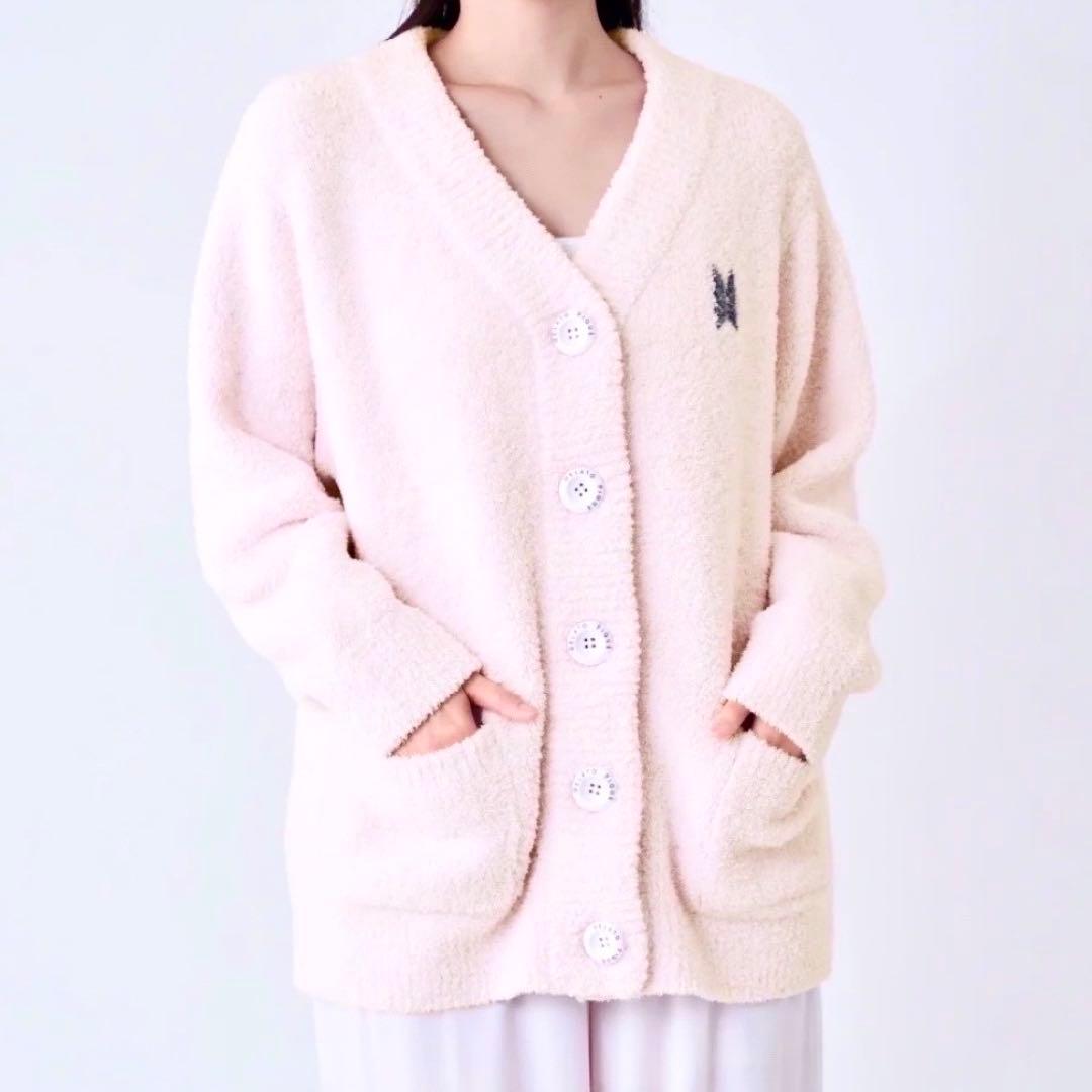 BTS × GELATO PIQUE loves カーディガン ML ジェラピケ - メルカリ