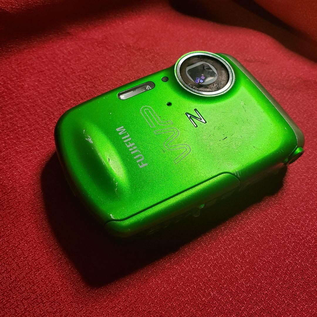 FinePix Z33WP デジカメ デジタルカメラ 緑 グリーン 防水 - メルカリ