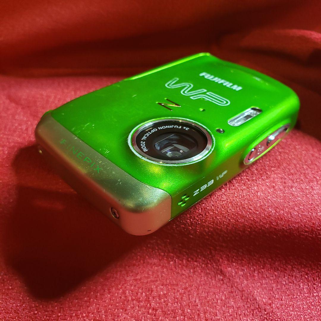 FinePix Z33WP デジカメ デジタルカメラ 緑 グリーン 防水 - メルカリ
