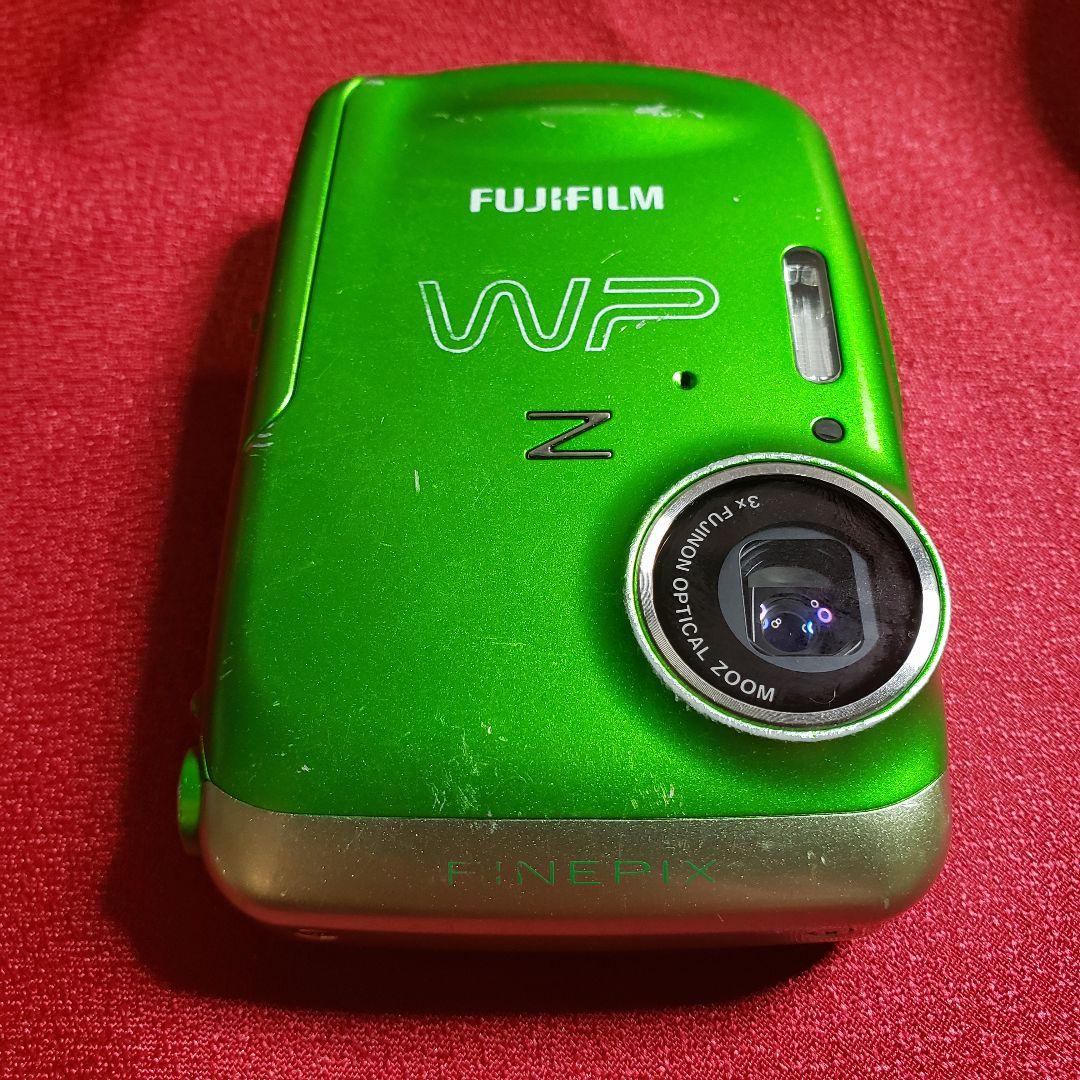 FinePix Z33WP デジカメ デジタルカメラ 緑 グリーン 防水 - メルカリ