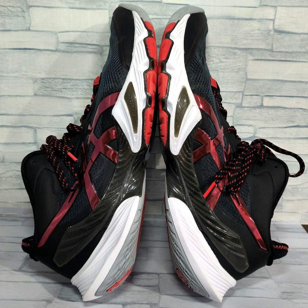 極美品 アシックスバレーボールシューズ メタライズ 西田選手モデル