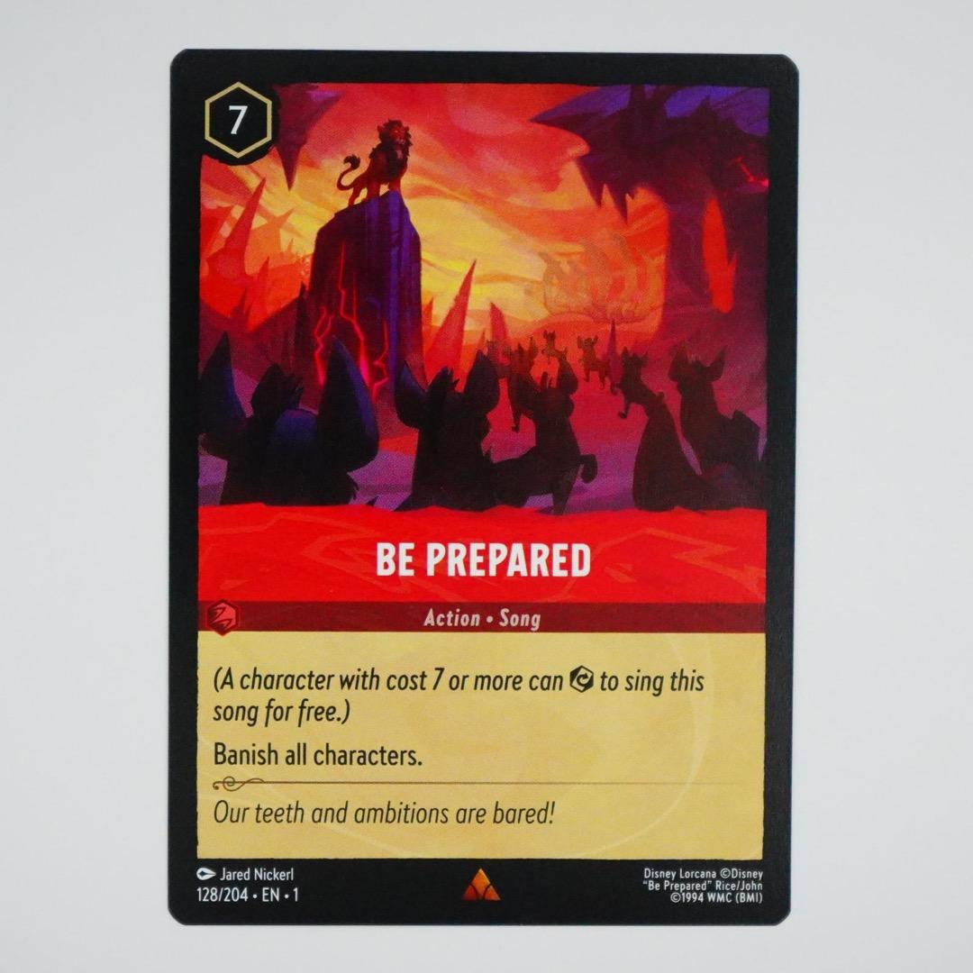 ディズニー ロルカナ Be Prepared 準備しておけ レア - メルカリ