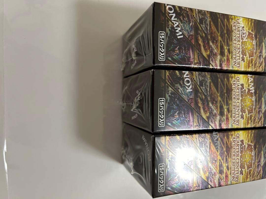 遊戯王 ART COLLECTION シュリンク付き　3BOX 未開封