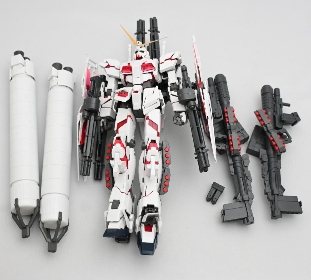 ガンプラ MG等7体セット サザビー ν ユニコーン MK-V ジャンク まとめ