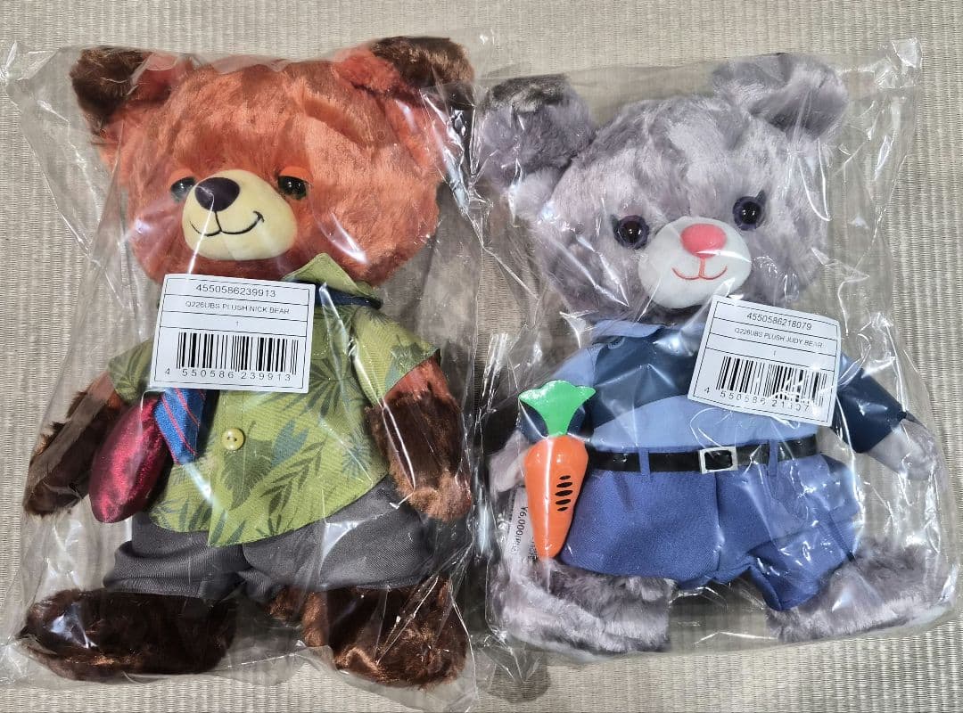 ユニベアシティ ぬいぐるみ(M) ズートピア2体セット ユニベアシティ ぬいぐるみ(M) ズートピア2体セット ユニベアシティ