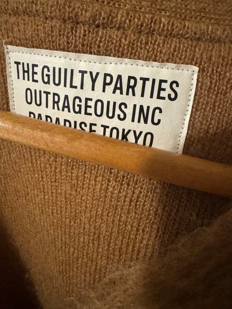 常田大希・野村訓一着用wacko maria ワコマリア　モヘアカーディガン