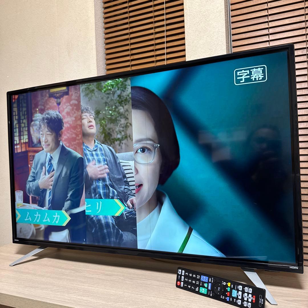 ORION 40V型 4K液晶テレビ LIVING ROOMシリーズ 訳あり