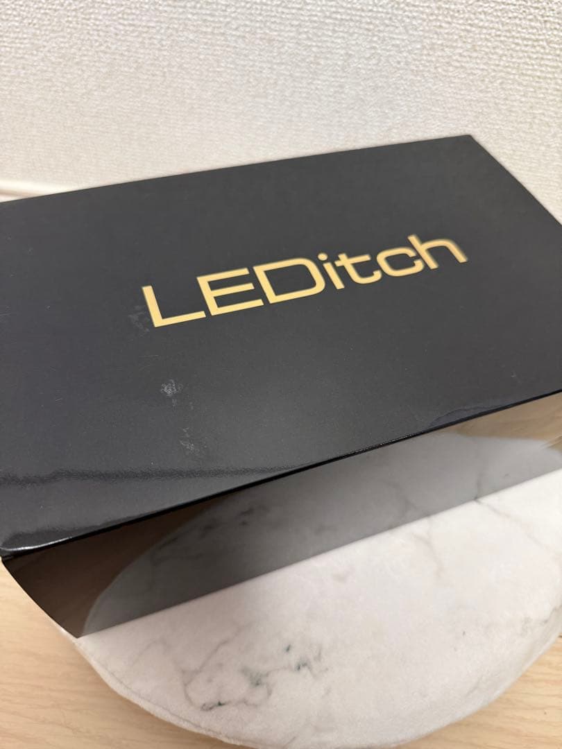 値下げ！　美品 LEDitch レディッチ ブラック 脱毛器 美顔器 レディッチ 家庭用脱毛器 LEDitch 家庭用LED美容器 ムダ毛ケア 美肌