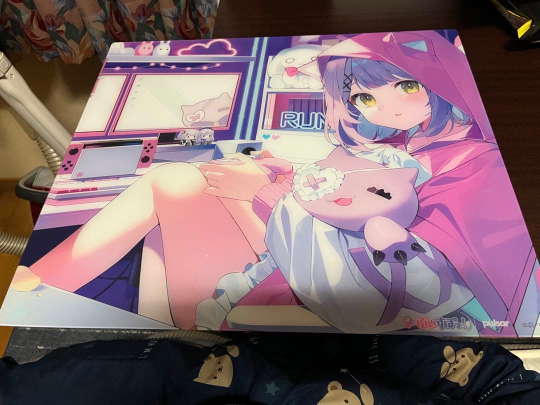 VSPO! GEAR ガラスマウスパッド 紫宮るなEDITION - メルカリ