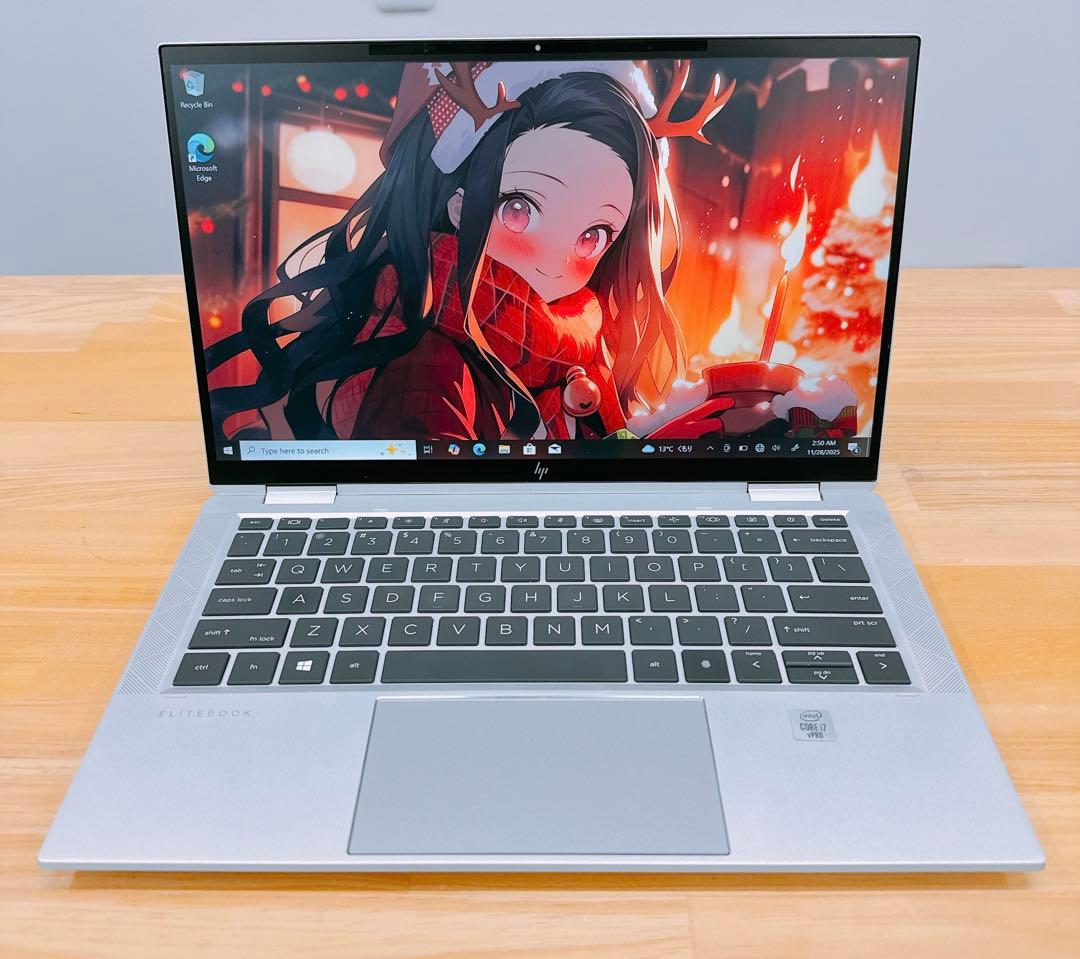 HP X360 1030 G7 i7 16Gb 256Gbタッチパネル中古品 HP Elitebook X360 1030 G7 i7-10th 16Gb /256Gbタッチパネル中古品