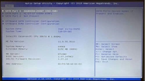 §Celeron第７世代８GB/SSD 240GB§　MPro-NB501C