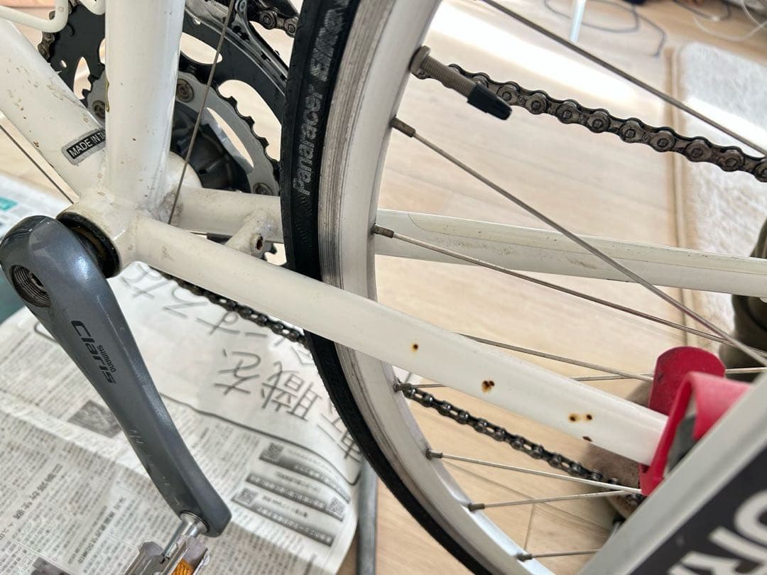 RALEIGH クロモリ ロードバイク 650C - メルカリ