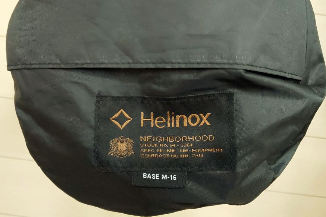 4*Q様 新品 Helinox NEIGHBORHOOD E-BASE M-16 - メルカリ
