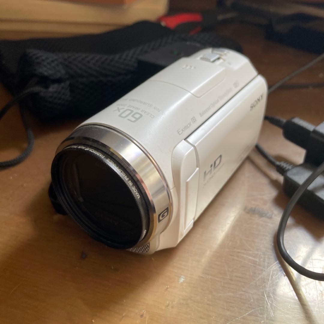 SONY HANDYCUM HDR-CX675 バッテリー2つ、ケース付きSONY HANDYCUM HDR