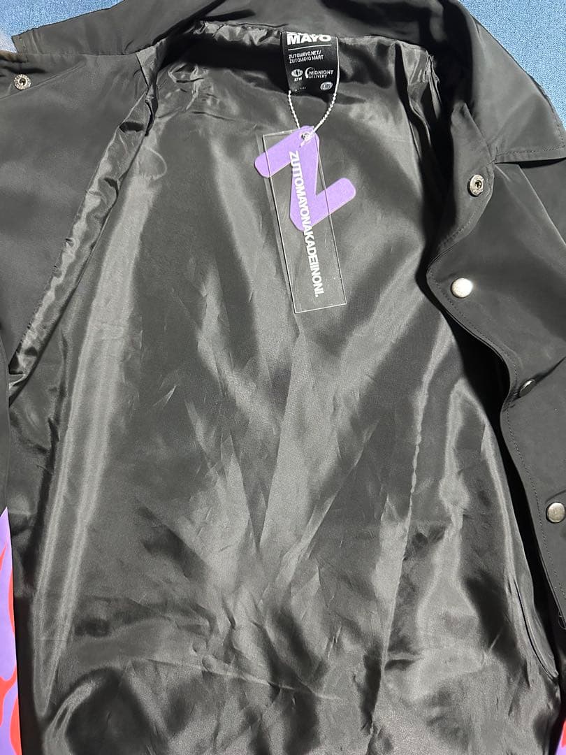 ずっと真夜中でいいのに。ミラーチューンコーチジャケットM 中古ほぼ未使用