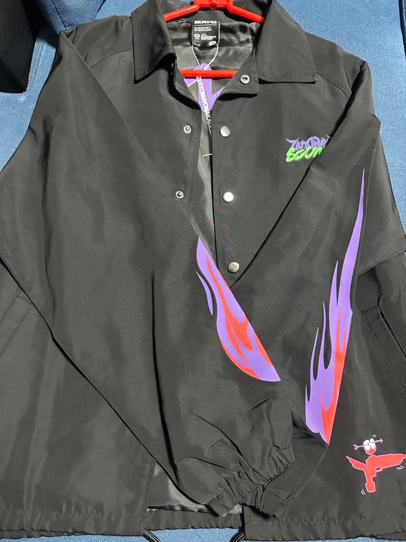 ずっと真夜中でいいのに。ミラーチューンコーチジャケットM 中古ほぼ未使用