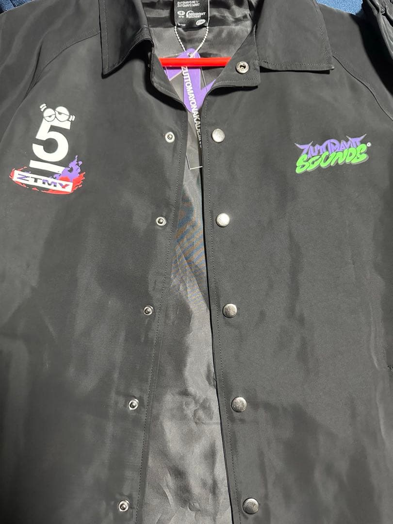 ずっと真夜中でいいのに。ミラーチューンコーチジャケットM 中古ほぼ未使用