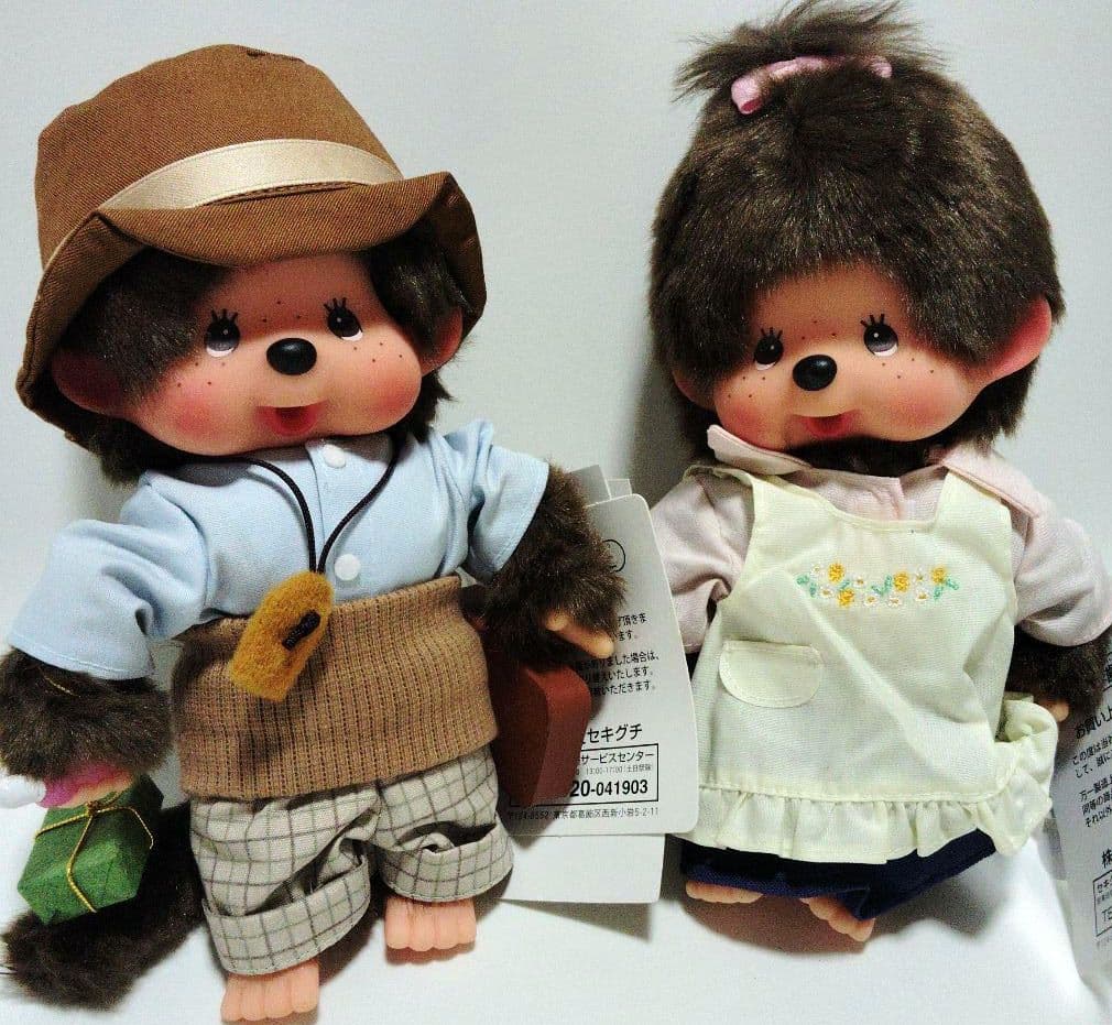 希少！！2024.虎さんサミット限定品 ！ 虎さんモンチッチと、妹さくらチッチ