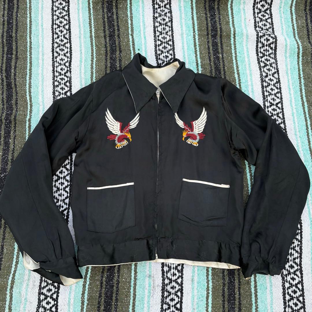 50s スーベニアジャケット スカシャツ スカジャン 50年代 スピード