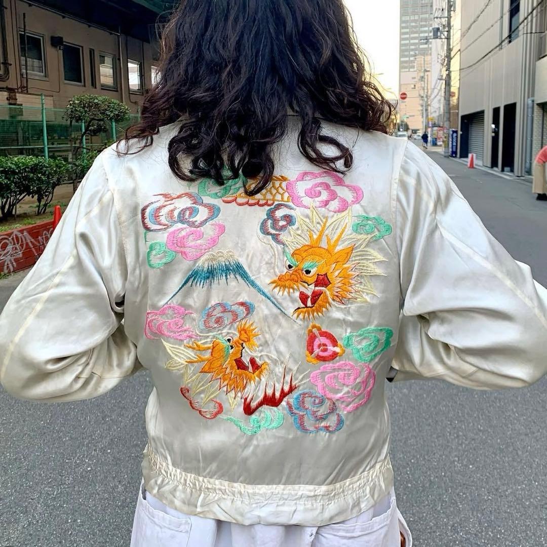 50s スーベニアジャケット スカシャツ スカジャン 50年代 スピード