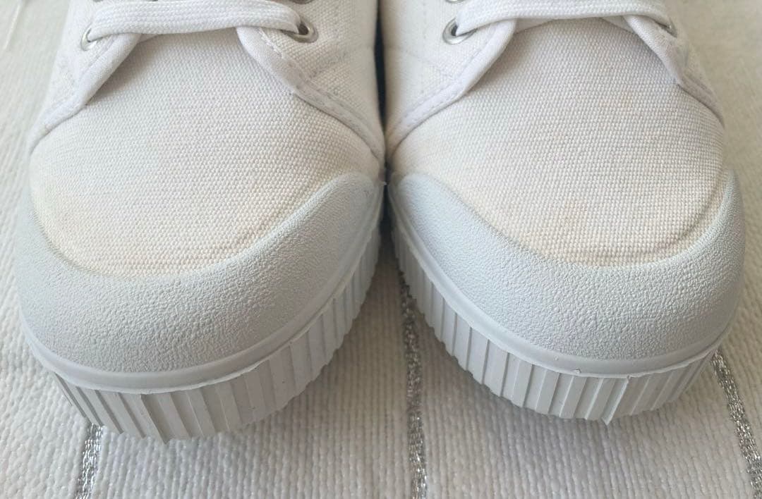 新品⭐︎Spring Court G2 キャンバススニーカー　白　24.5cm