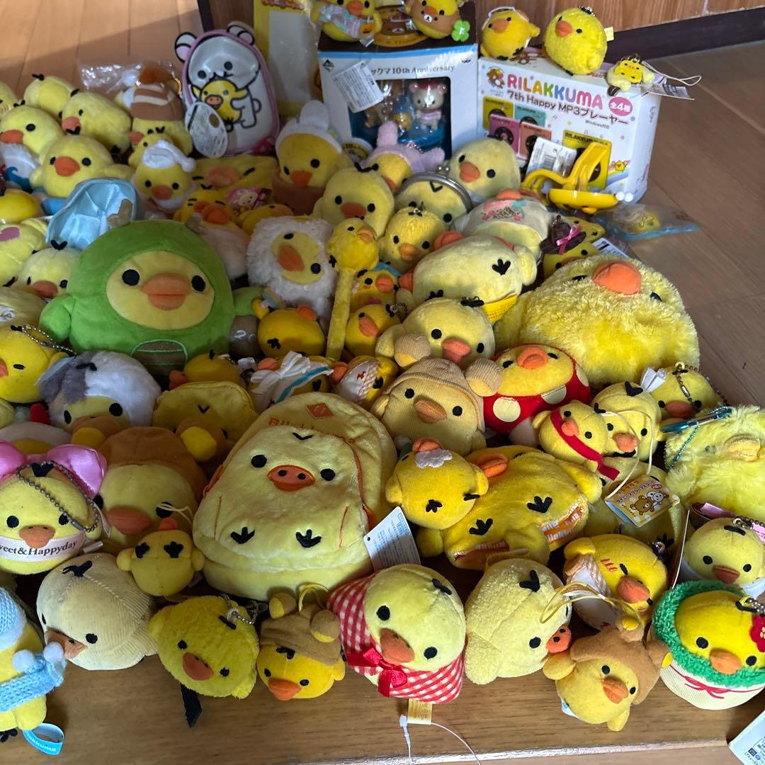 平成レトロぬいぐるみ　キイロイトリまとめ売り