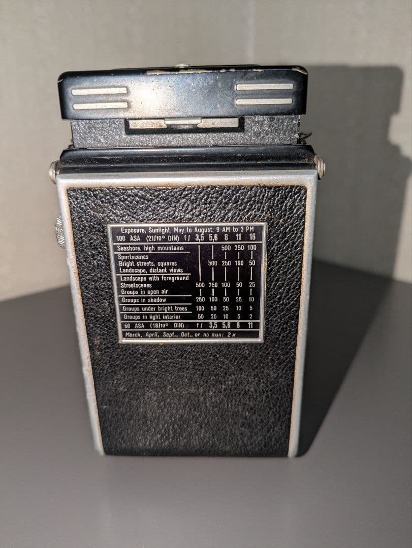 ジャンク ローライフレックス Tessar 75mm f3.5 二眼レフ 現状品