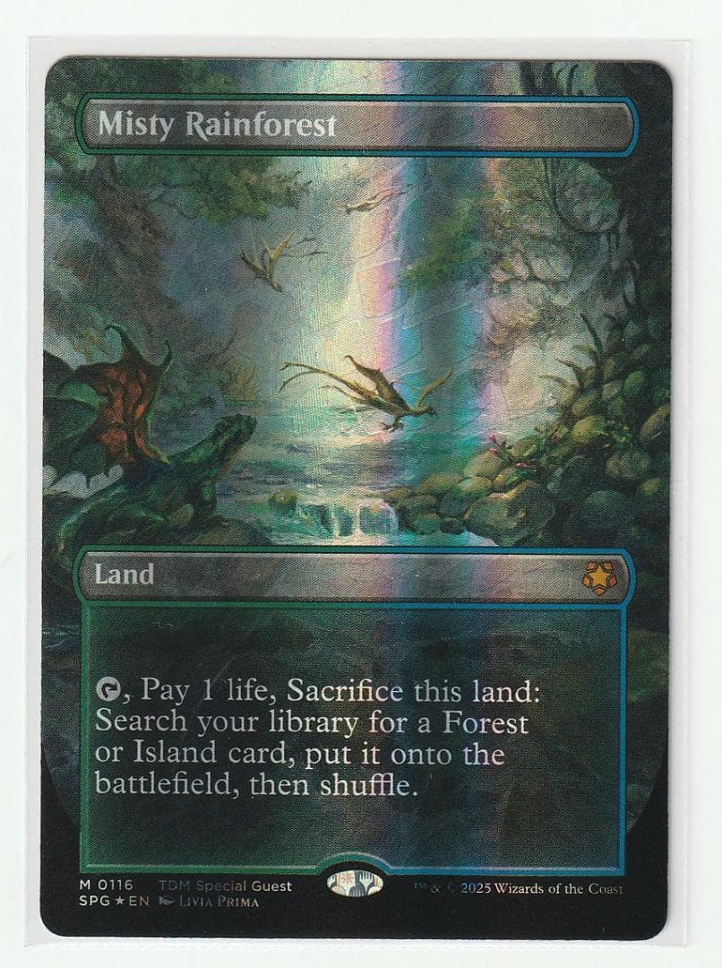 霧深い雨林 英語版 ドラゴンスケイル・Foil