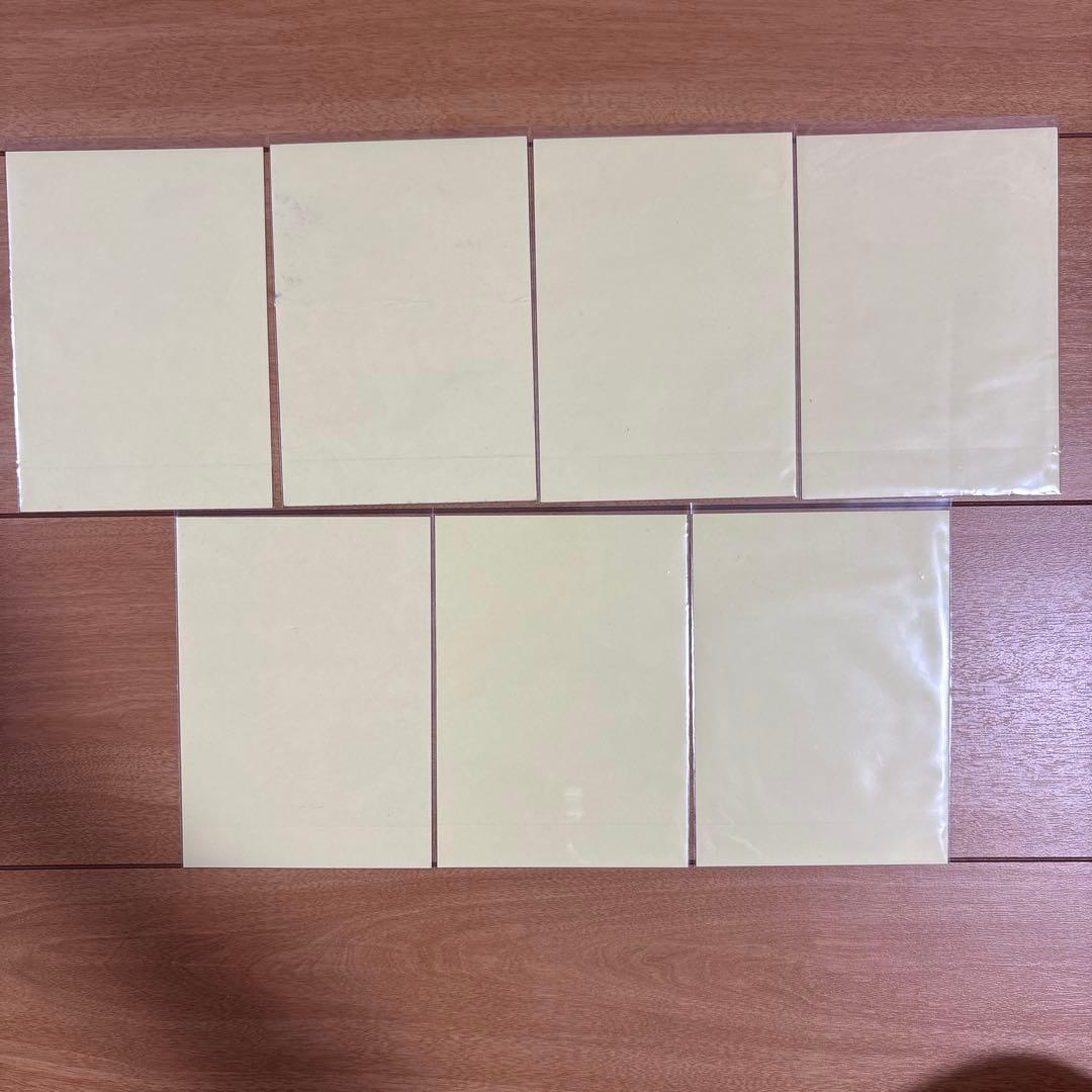 HUNTER×HUNTER サマーフェア　ステッカー　7種類セット　レア　希少