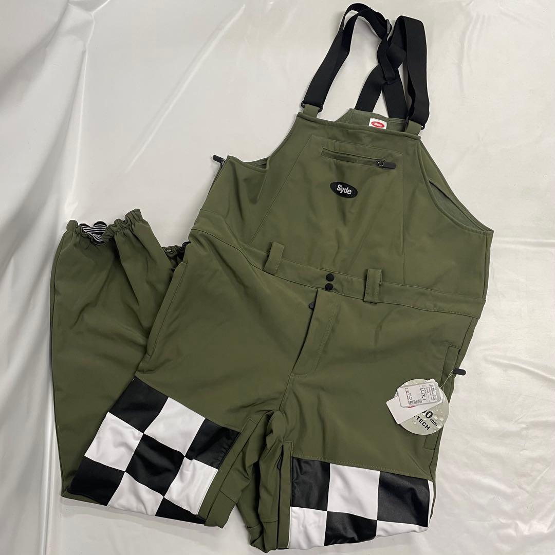 Slyde スノーボードウェア ビブパンツ LL カーキ 22SNSLY004 - メルカリ