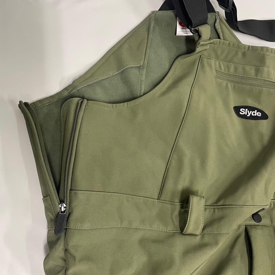 Slyde スノーボードウェア ビブパンツ LL カーキ 22SNSLY004 - メルカリ