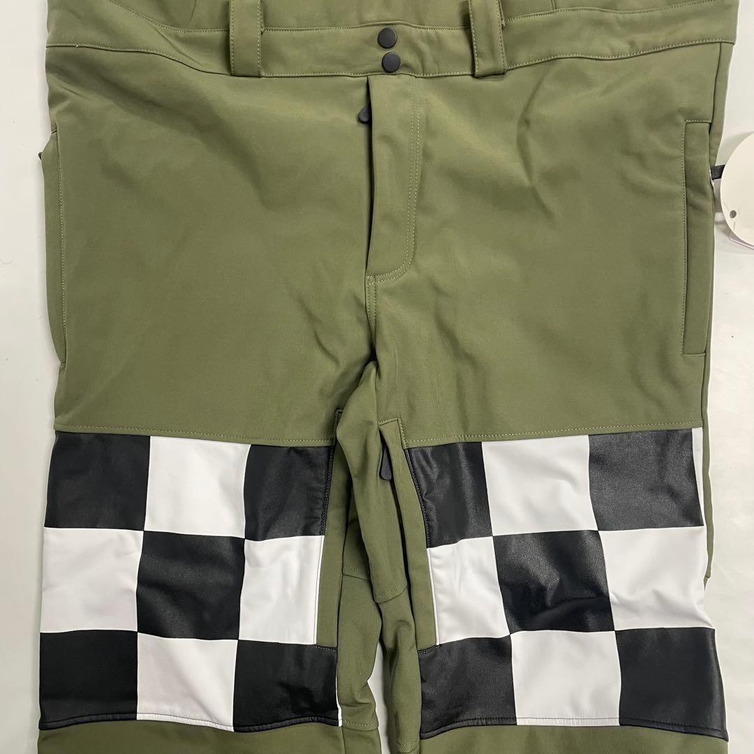 Slyde スノーボードウェア ビブパンツ LL カーキ 22SNSLY004 - メルカリ