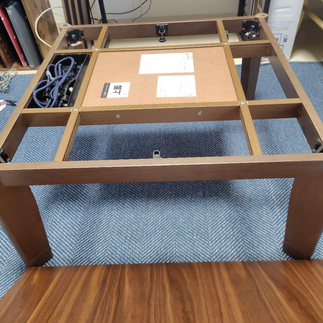 ニトリ】木製ブラウン正方形こたつの通販｜www.k4fashion.com