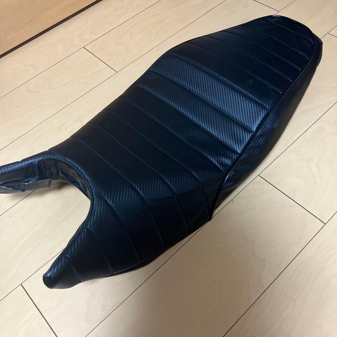 ホーネット　600 シート　タックロール調 張替シートレザー タックロール ブラウン 茶色 / 新品 シートカバー