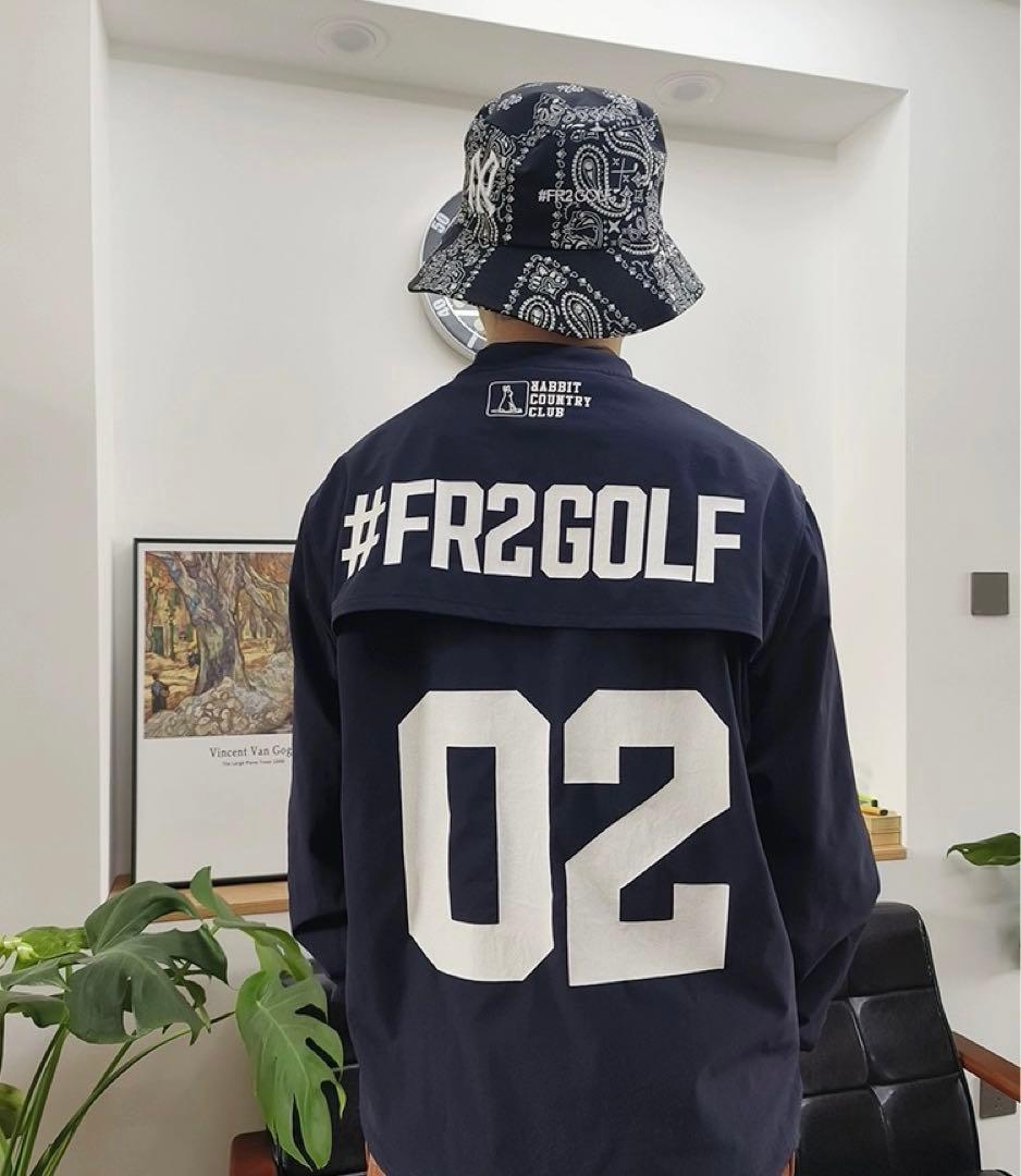 FR2 GOLF Numbered Pullover L ネイビー