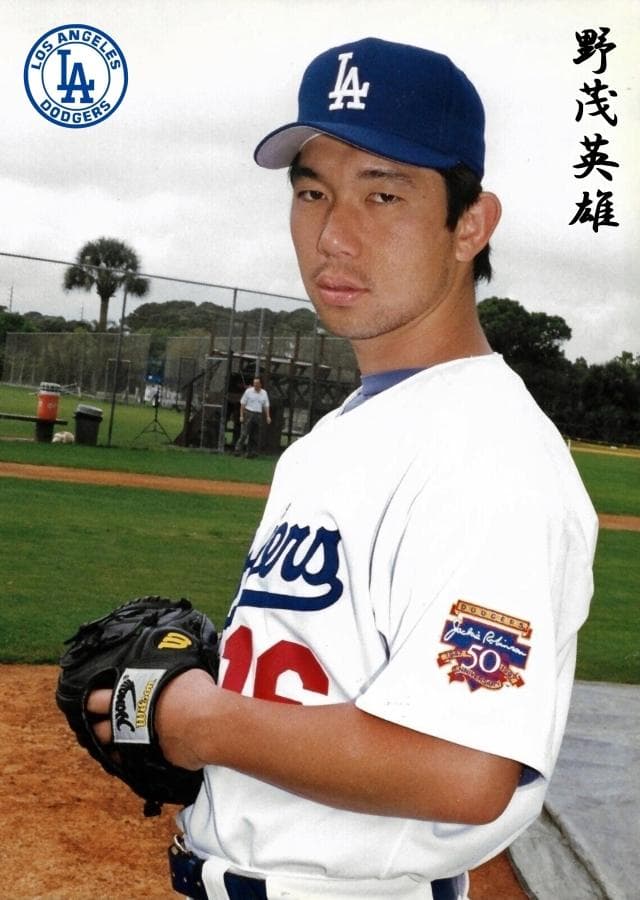 送料込み）ロサンゼルス・ドジャース 野茂 英雄 ポスター（その5