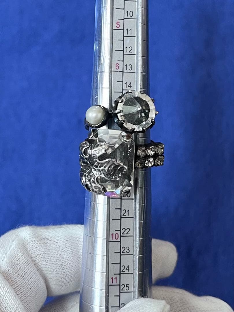 IOSSELLIANI/イオッセリアーニ】シルバー クラシックデザインリング