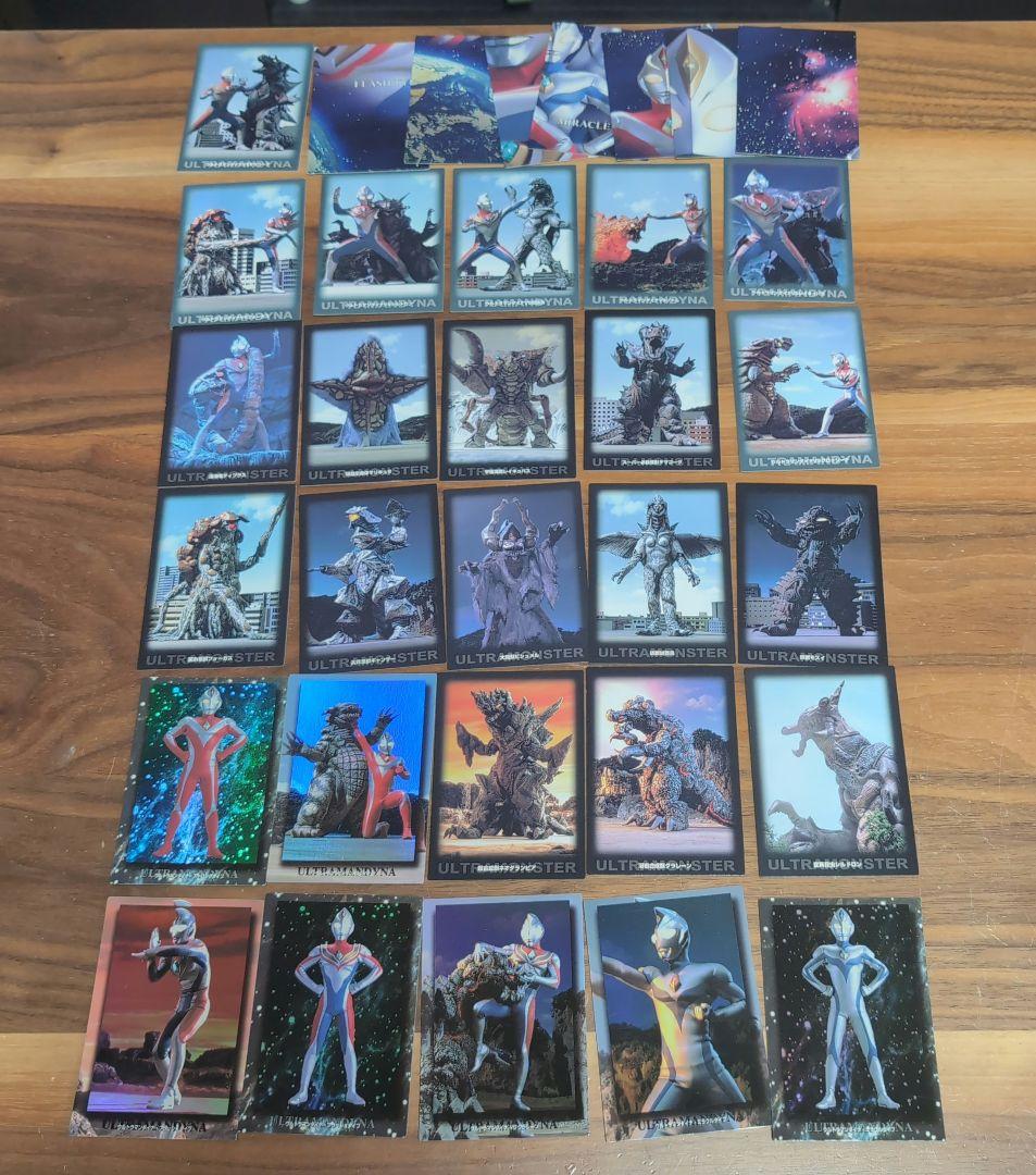 セイカノート ウルトラマンダイナ トレーディングカード 37枚 内キラ