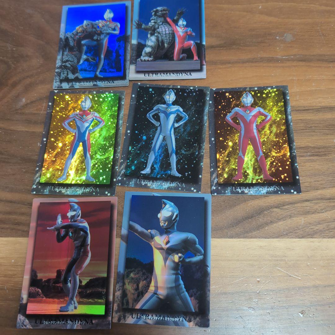 セイカノート ウルトラマンダイナ トレーディングカード 37枚 内キラ