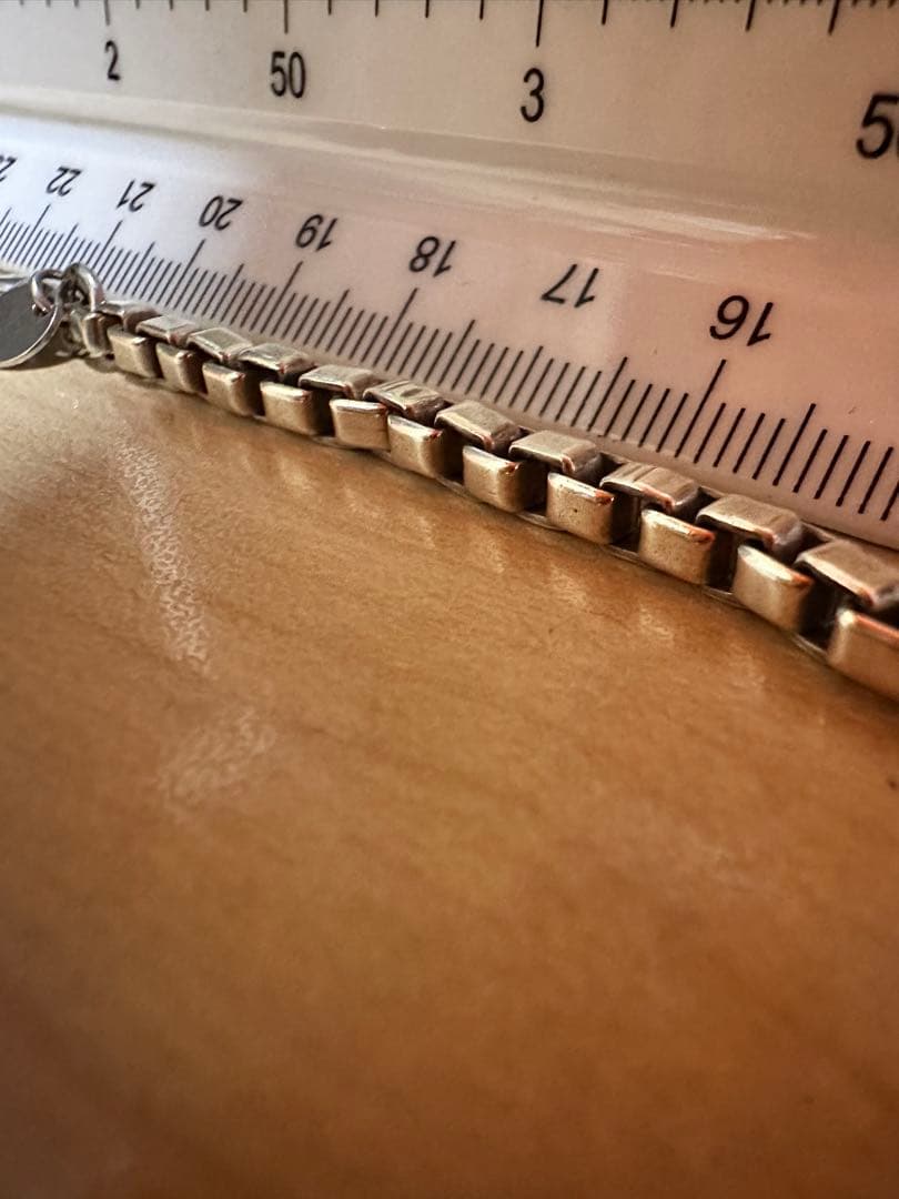 TIFFANY＆Co.ティファニー ベネチアンブレスレット 21.5cm