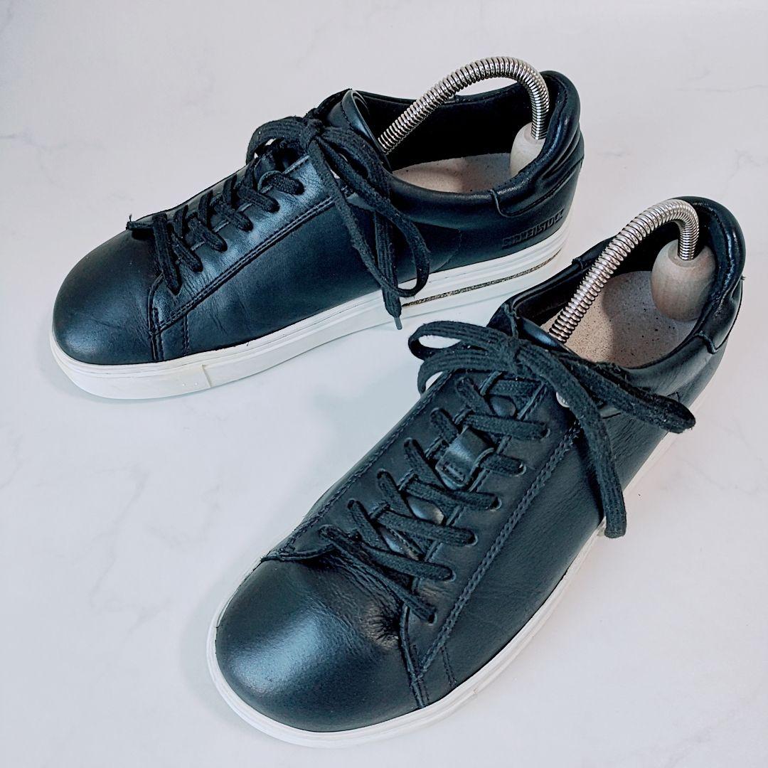 美品✨ビルケンシュトック ベンドロー スニーカー　25　黒 ビルケンシュトック ベンドロー ナチュラルレザー レディース メンズ