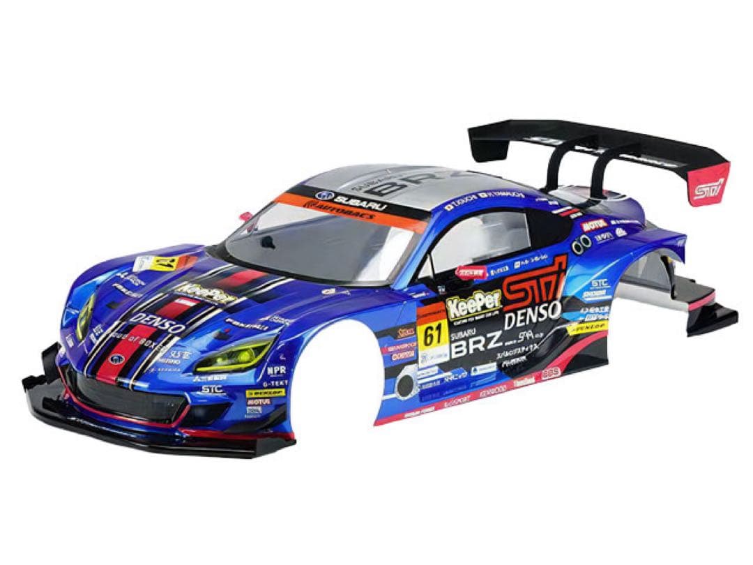 ハイテック　1/10 スバルBRZ GT300 塗装済みボディセット