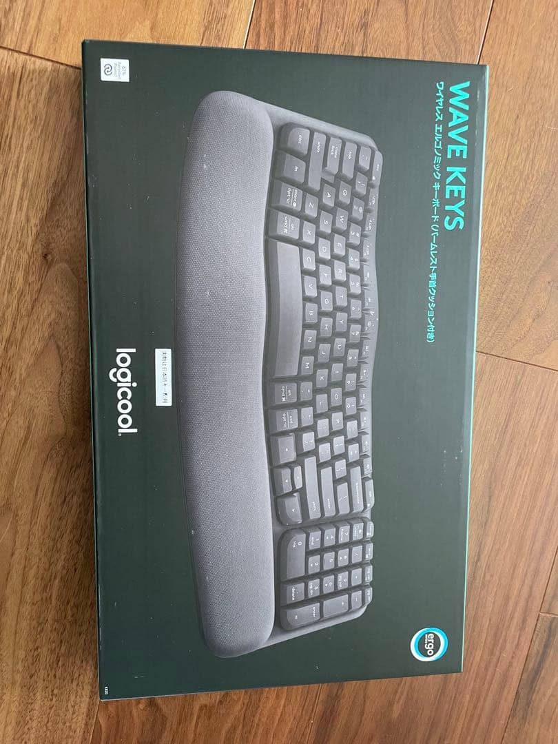 logicool WAVE KEYS ワイヤレスキーボード Amazon.com: Logitech Wave Keys Wireless Ergonomic Keyboard with