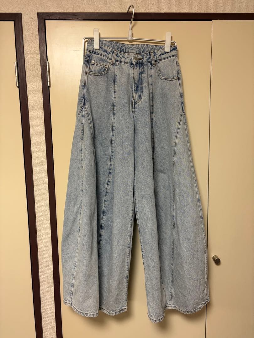 THETOÉ】THETOE Santorini Denim Pants - メルカリ