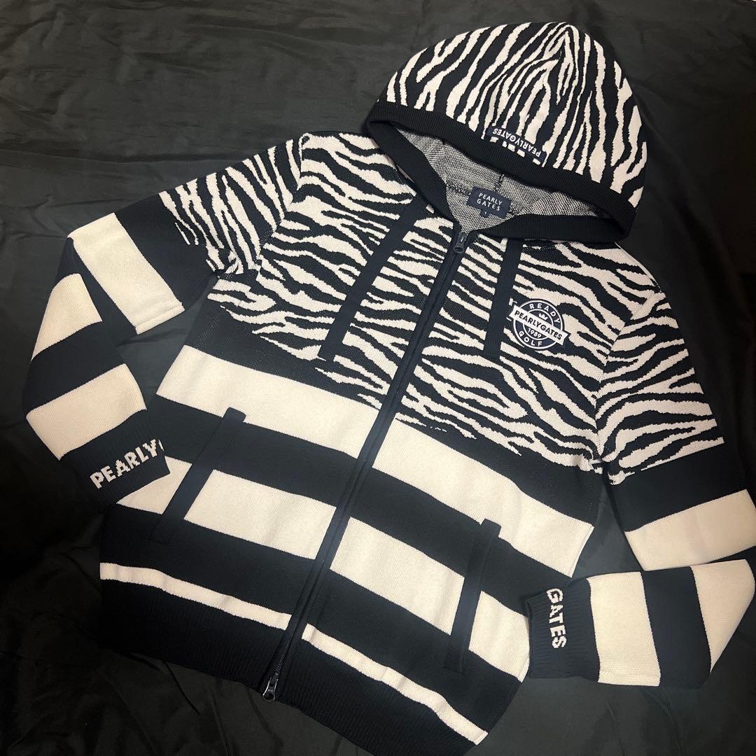 パーリーゲイツ ジップニットジャケット パーカー - メルカリ