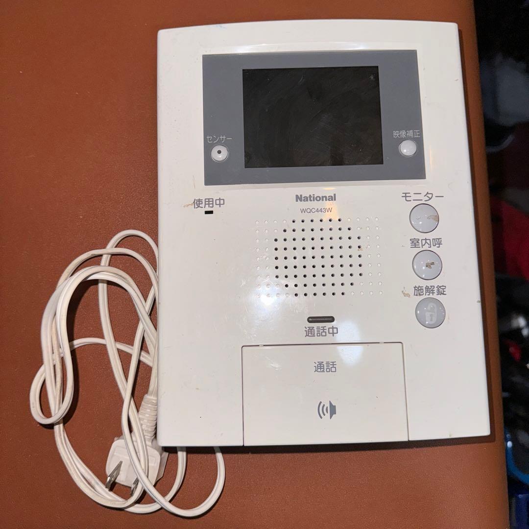 National テレビドアホン WQC800AK/WQC443W - メルカリ